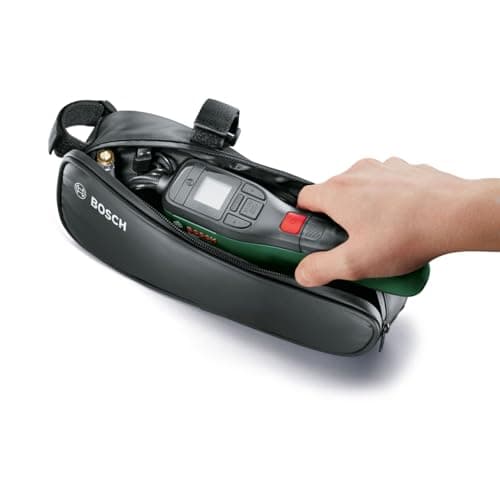Mini-compresseur électrique Bosch EasyPump avec écran et adaptateurs